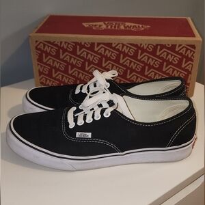 Vans Authentic Black - Womens Size 10/Mens Size 8.5